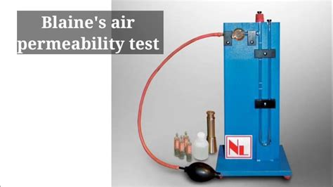 blaine air permeability test video|ggbs fineness test procedure.